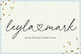 Leyla Mark//Lovely Script
